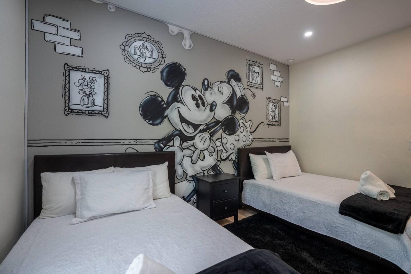 Cozy Three Bedroom — Mickey Themed Bedroom