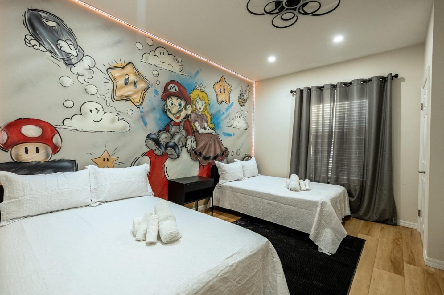 Mario & Moana — Mario Themed Bedroom