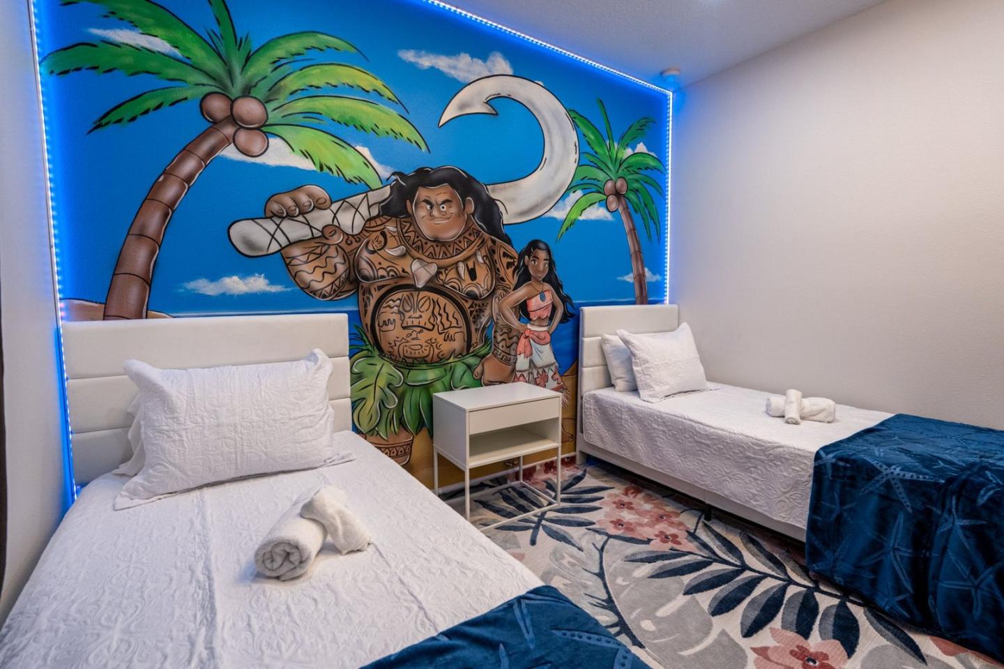 Mario & Moana — Moana Bedroom Angle 2